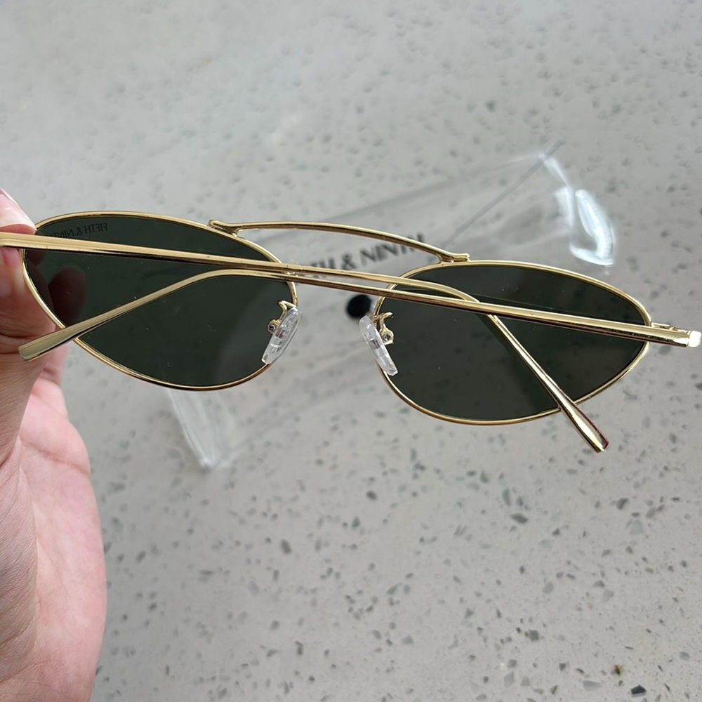 Fifth & Ninth Gold Cat-Eye Sunglasses - Picture 3 of 3